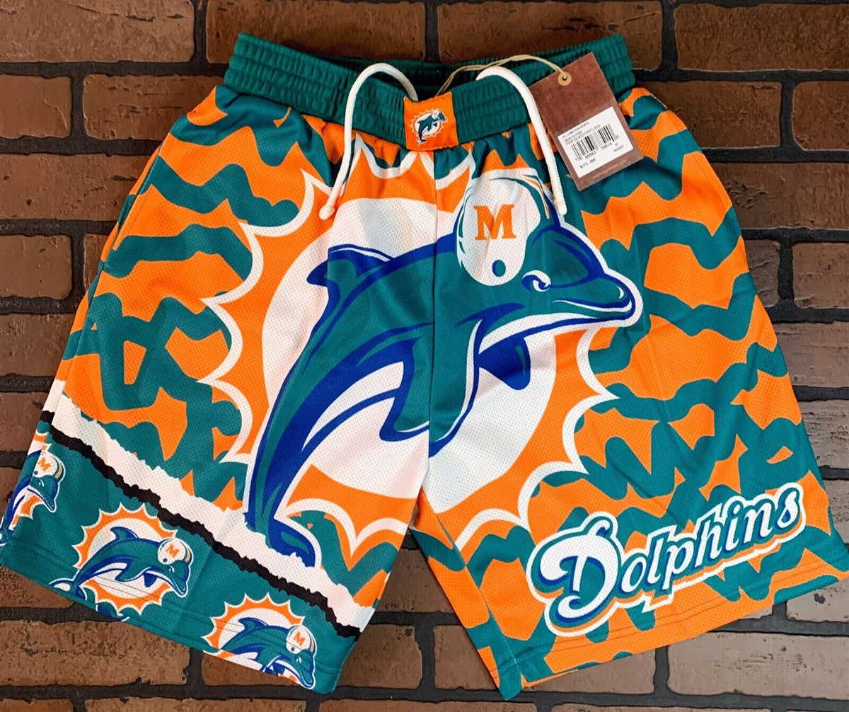 Mitchell & Ness - NBA Jumbotron 3.0 Shorts Miami Dolphins - Orange