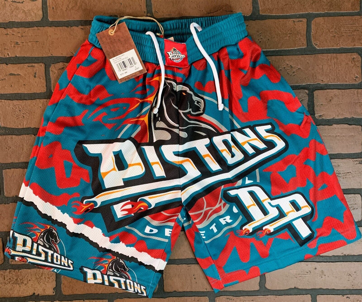 Detroit Pistons Mitchell & Ness Jumbotron Hardwood Classics