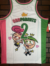 Load image into Gallery viewer, FAIRLY ODD PARENTS Headgear Classics White Basketball Jersey~Never Worn~ XL 2XL