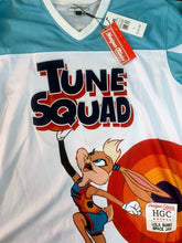 Load image into Gallery viewer, TUNE SQUAD Lola Bunny Headgear Classics Hockey Teal Jersey ~Never Worn~ M L XL