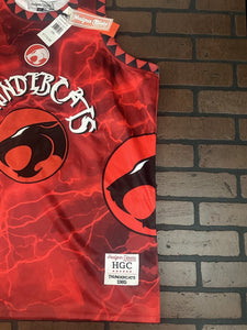 THUNDERCATS Red Headgear Classics Basketball Jersey ~Never Worn~ L XL 2XL