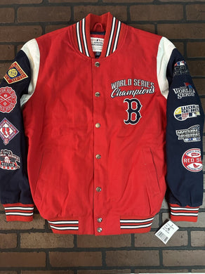 BOSTON RED SOX G-III 9X World Series Varsity Jacket~Never Worn~S M L XL 2XL