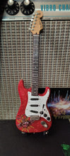 Load image into Gallery viewer, DAVID LOZEAU - Sacred Heart Fender Strat 1:4 Scale Replica Guitar ~Axe Heaven~