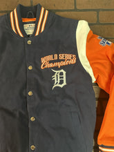 Load image into Gallery viewer, DETROIT TIGERS 4 Times World Series Varsity Jacket~Never Worn~S M L XL 2XL