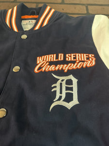 DETROIT TIGERS 4 Times World Series Varsity Jacket~Never Worn~S M L XL 2XL