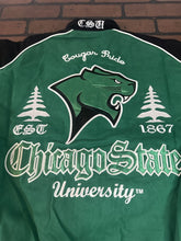 Load image into Gallery viewer, CHICAGO STATE UNIVERSITY Big Boy Headgear Jacket~Never Worn~XL 2XL