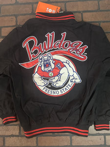 FRESNO STATE UNIVERSITY Big Boy Headgear Jacket~Never Worn~M XL 2XL