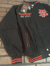 Load image into Gallery viewer, FRESNO STATE UNIVERSITY Big Boy Headgear Jacket~Never Worn~M XL 2XL