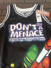 Load image into Gallery viewer, DON&#39;T BE A MENACE Loc Dog Headgear Classics Basketball Jersey ~Never Worn~ 2XL