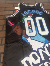 Load image into Gallery viewer, DON&#39;T BE A MENACE Loc Dog Headgear Classics Basketball Jersey ~Never Worn~ 2XL