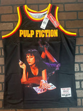 Load image into Gallery viewer, PULP FICTION MIA WALLACE Black Headgear Classics Basketball Jersey~Never Worn~XL