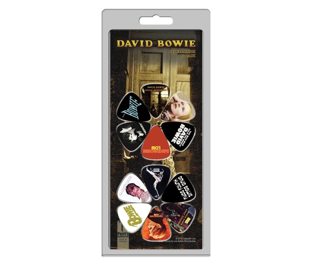 DAVID BOWIE Set of 12 Licensed Album Cover Picks/Plectrums ~Licensed~