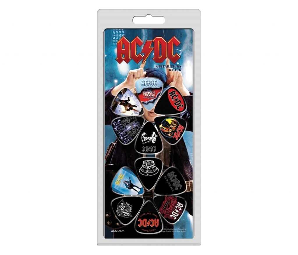 AC/DC Set of 12 Album Cover & More Picks/Plectrums ~Licensed~