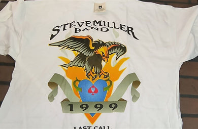 THE STEVE MILLER BAND - Vintage 1999 Winterland Last Call T-shirt ~Never Worn~XL