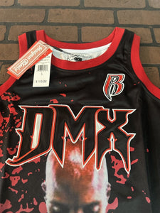 DMX - Black Flesh of My Flex Headgear Classics Basketball Jersey~Never Worn~L XL