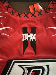 DMX-Red Dark Man X Headgear Classics Basketball Jersey~Never Worn~S M L XL 2X 3X