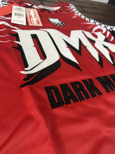 DMX-Red Dark Man X Headgear Classics Basketball Jersey~Never Worn~S M L XL 2X 3X