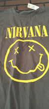 Load image into Gallery viewer, NIRVANA- Distressed Smiley Face Men&#39;s T-shirt ~Never Worn~ 3XL