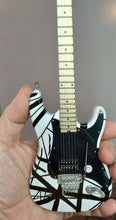 Load image into Gallery viewer, EDDIE VAN HALEN - Black &amp; White &quot;Eruption&quot; 1:4 Scale Replica Guitar ~Licensed~