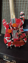 Load image into Gallery viewer, EDDIE VAN HALEN- Red/White &quot;Frankenstein&quot; 1:4 Scale Replica Guitar ~Licensed~