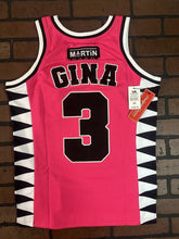 Load image into Gallery viewer, MARTIN - Damn Gina #3 Pink Headgear Classics Basketball Jersey ~Never Worn~ XS