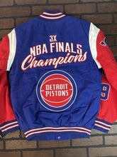 Load image into Gallery viewer, DETROIT PISTONS G-IIl 3X NBA Finals Champs Varsity Jacket~Never Worn~M L XL 2XL