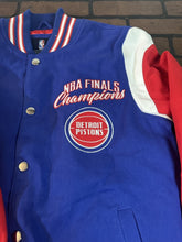 Load image into Gallery viewer, DETROIT PISTONS G-IIl 3X NBA Finals Champs Varsity Jacket~Never Worn~M L XL 2XL