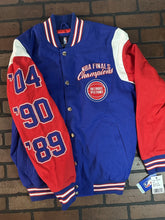 Load image into Gallery viewer, DETROIT PISTONS G-IIl 3X NBA Finals Champs Varsity Jacket~Never Worn~M L XL 2XL