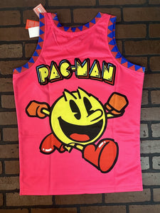 PAC MAN Pink Headgear Classics Basketball Jersey ~Never Worn~ S M L