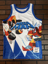 Load image into Gallery viewer, MEGA MAN Blue Headgear Classics Basketball Jersey ~Never Worn~ S L