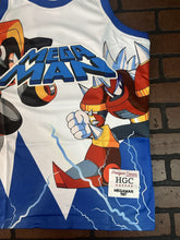 Load image into Gallery viewer, MEGA MAN Blue Headgear Classics Basketball Jersey ~Never Worn~ S L