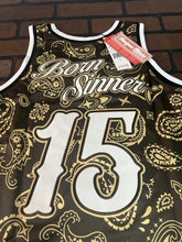 Load image into Gallery viewer, Dreamville Born Sinner Brown Headgear Classics Basketball Jersey~Never Worn~L XL