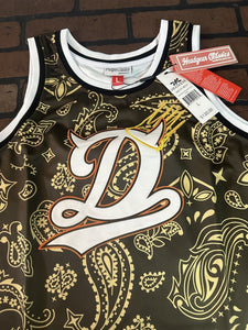 Dreamville Born Sinner Brown Headgear Classics Basketball Jersey~Never Worn~L XL