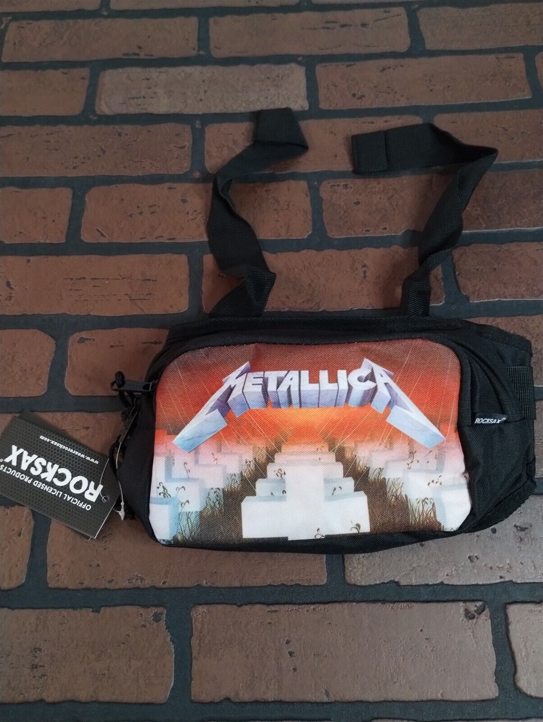 METALLICA - Master of Puppets Rocksax Shoulder Bag~New~