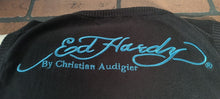 Load image into Gallery viewer, ED HARDY by Christian Audigier- Vtg Black Sleeveless Pullover Vest~NEW~M-2XL