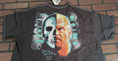 STONE COLD - 2024 Skull Since 1996 Black 2-sided T-shirt ~Never Worn~ L XL 2XL