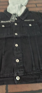 MEGADETH x PRIMITIVE Countdown Two-Fer Black Denim Jacket~Never Worn~ S M