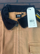 Load image into Gallery viewer, Levi&#39;s Tan Zipper Jacket with Corduroy Collar