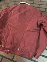 Load image into Gallery viewer, Levi&#39;s Red Denim Jacket with Sherpa Interior