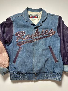 Colorado Rockies Vintage Denim Jacket