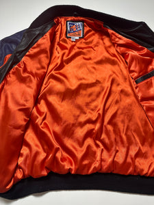 Denver Broncos Black Vintage Leather Jacket