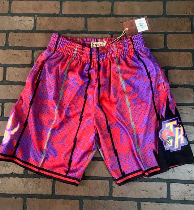 TORONTO RAPTORS Mitchell & Ness Swingman CNY 4.0 Basketball Shorts ~Never Worn~