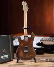 Load image into Gallery viewer, STEVIE RAY VAUGHAN #1 Replica Fender Stratocaster 1:4 Scale Guitar ~Axe Heaven~