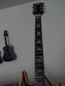 JERRY GARCIA (Grateful Dead) -1970s Rosebud 1:4 Scale Replica Guitar ~Axe Heaven