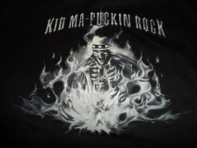 KID ROCK - Kid Ma-F**ckin Rock Skeleton T-shirt ~Never Worn~ MEDIUM