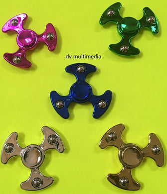 Metallic & Glow in the dark Tri FIDGET SPINNERS!