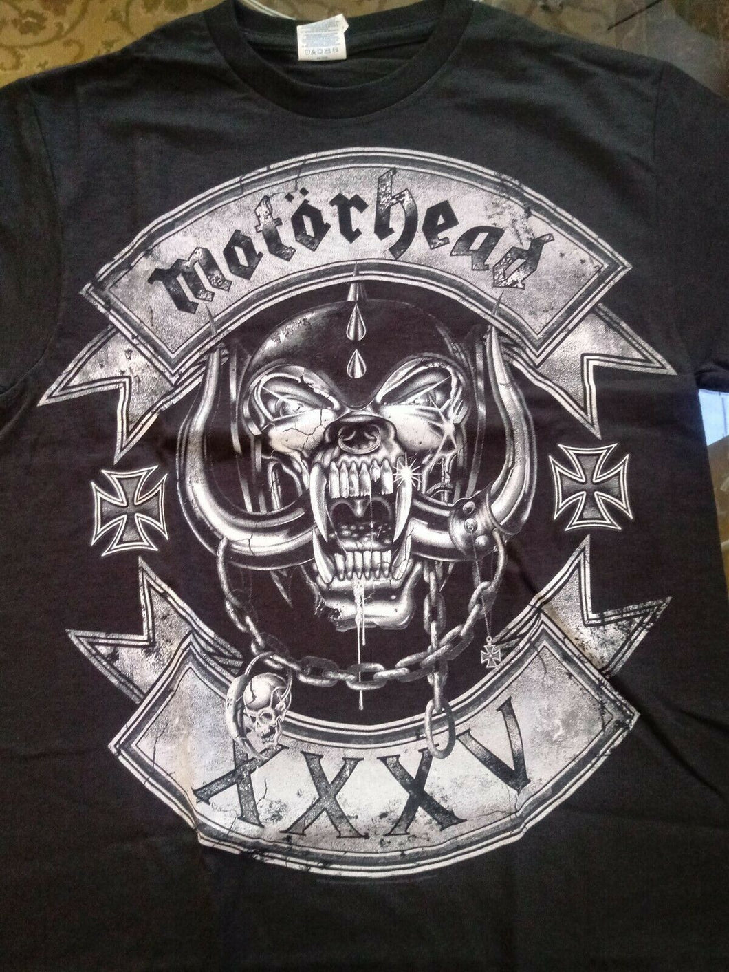 MOTORHEAD - Snaggletooth 35th Anniversary 2-sided T-shirt ~Never Worn~ Small