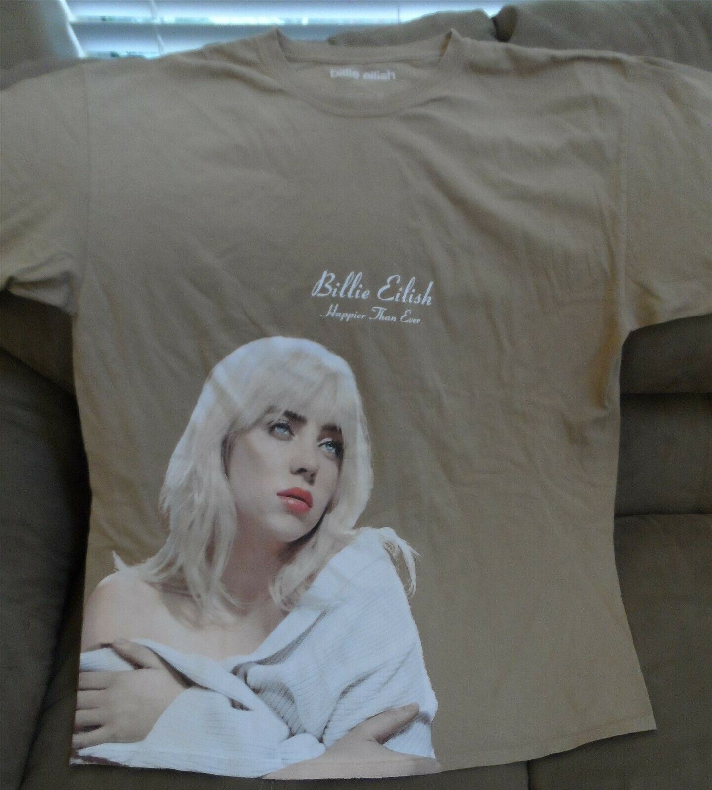 Billie Eilish Happier deals Than Ever tour shirt