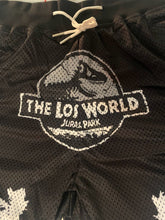 Load image into Gallery viewer, JURASSIC PARK - THE LOS WORLD Headgear Classics Basketball Shorts ~Never Worn~ L