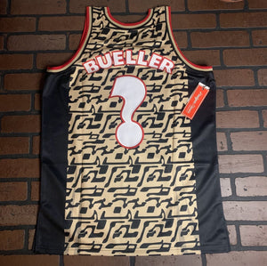 FERRIS BUELLER SAVE FERRIS Headgear Classics BasketballJersey~Never WornS M L XL